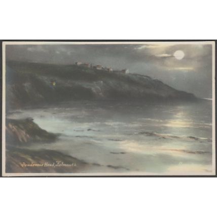 Pendennis Head, Falmouth, Cornwall, c.1910s - Chic Series RP Postcard