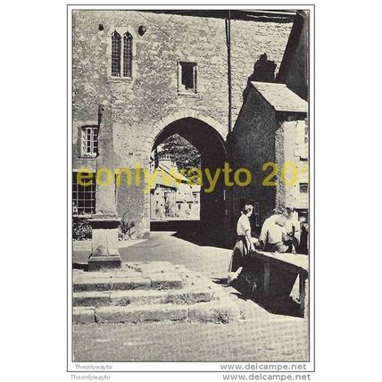 PRIORY GATEHOUSE AT CARTMEL, LANCASHIRE, ENGLAND, Postcard