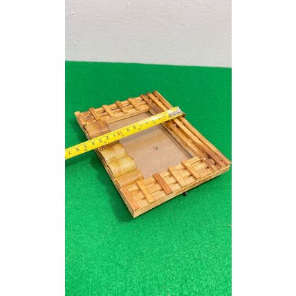 Rustic Wooden Picture Frame, Handmade Gift, 100% Natural Eco Farmhouse, Rare Mir