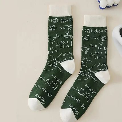 NEW Maths Equation Science Novelty Socks UK 6-10 Einstein/Teacher Gift UK
