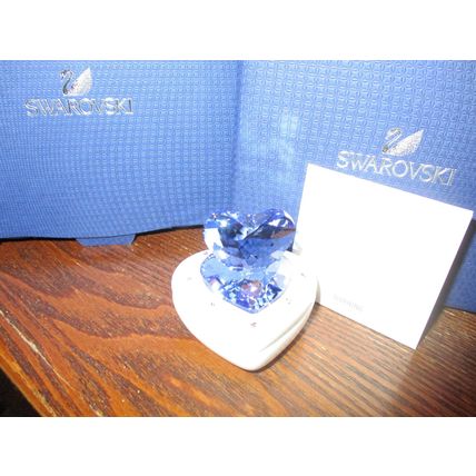 SWAROVSKI HEART BOX BLUE 5115541