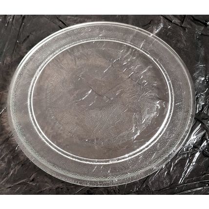 Microwave Glass Turntable Plate : 245mm : Smooth (no lugs)