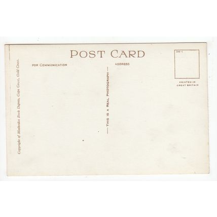 The Market Kumasi Postcard Gold Coast Ghana Africa