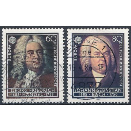 EUROPA - West Germany 1985 - F H - MiNr 1248/9