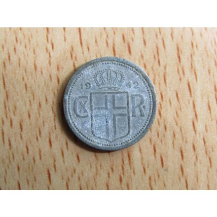 Iceland 1942 25 Aurar Coin