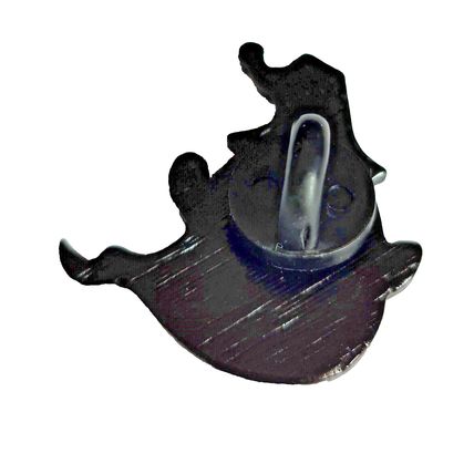 Pin Badge Enamel Ghost 2.6cm x 2.5 cm Fun Comic Spooky BA103