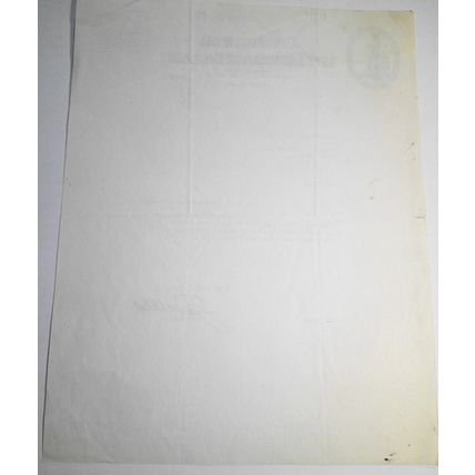 1925 Continental Life Insurance Company, St. Louis, MO, settlement letter