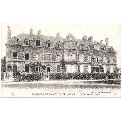 61 - BAGNOLES DE L'ORNE - château de Dieufit