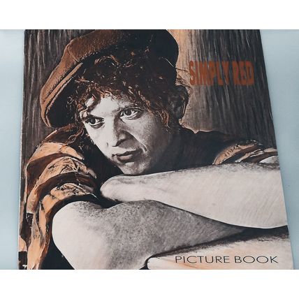 Simply Red - Picture book 1985 10 track vinyl LP record EKT27