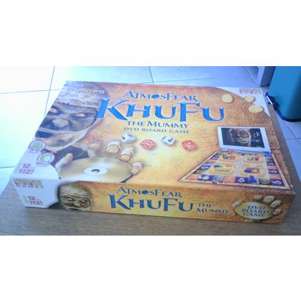 ATMOSFEAR: KHUFU THE MUMMY DVD BOARD GAME (Vivid Games) 2005 - SEE NOTES
