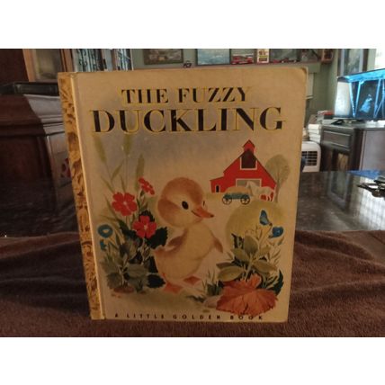 Little Golden Book The Fuzzy Duckling (A) Edition 7.0 FN/VF By Jane Werner 1949
