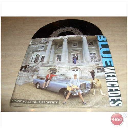 blue mercedes, i want to be your property.1987 7" p/s.