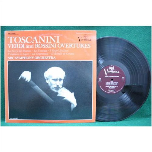 Toscanini- Verdi and Rossini Overtures - VIC 1248 - NM