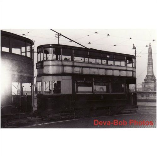 Tram Photo LIVERPOOL Corporation Tramcar Standard Car 458 LCPT Tramway