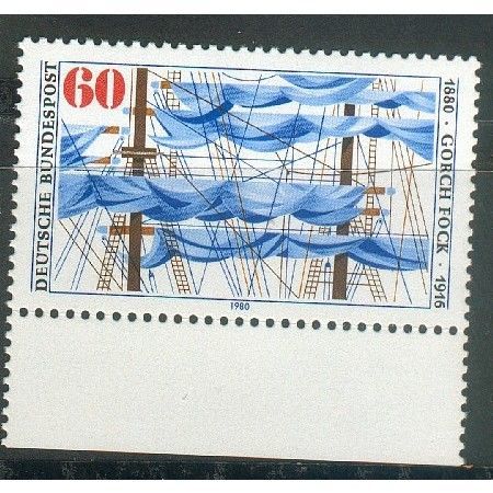 Germany 1980 - SG1936 - Birth Centenary Of Johan Kinau - Poet (unused)