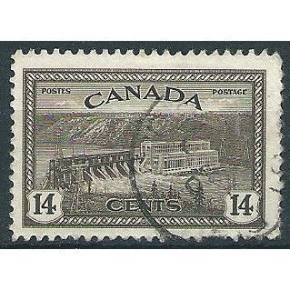 Canada 1946 SG403 14c Sepia Fine Used ....