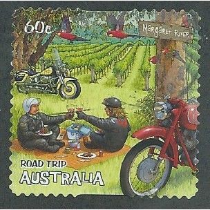 AUS 2012 60c (S/A) 'ROAD TRIP -' FINE USED (EBID36-533)