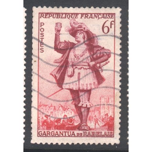 France 1953 - SG1162 - 6f "Gargantua" (Rabelais) - used