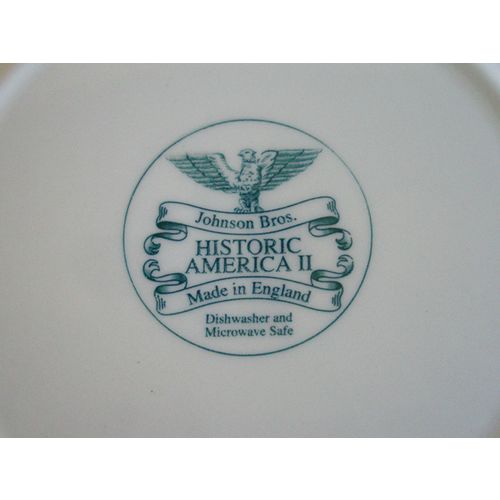 Johnson Brothers Historic America II Plate - Bald Eagle