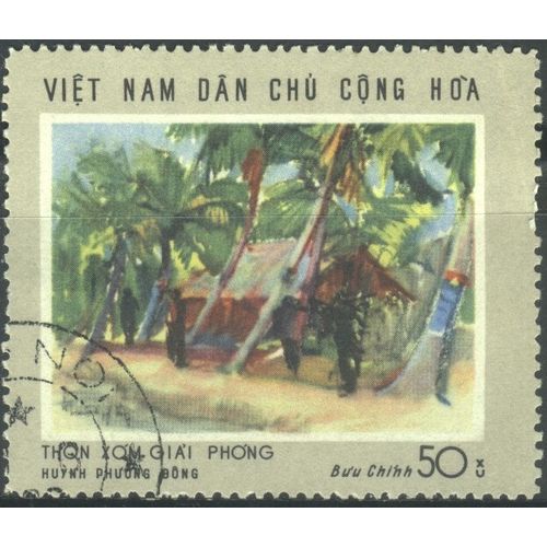 Vietnam 1969 - SG NF578 - "Liberated Hamlet" (Huynh Phuong Dong) - used