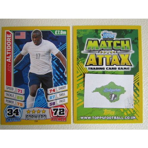Match Attax 2014 Brasil World Cup Football Cards132-139 G Variants (EB2)
