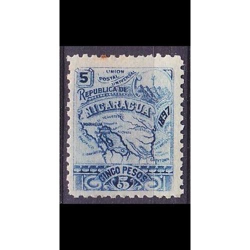 NICARAGUA [1897] MiNr 0097 X ( */mh )
