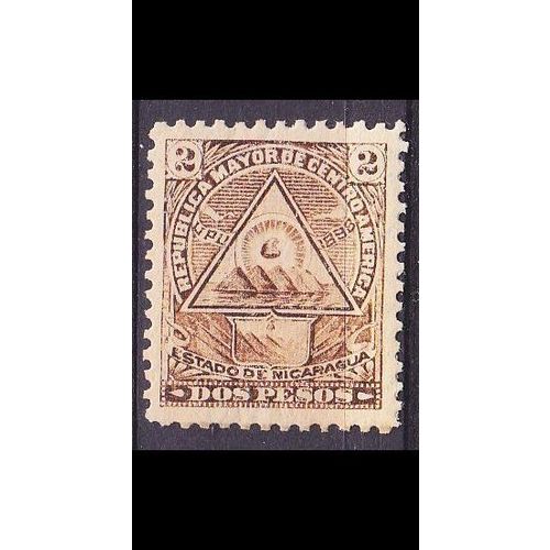 NICARAGUA [1898] MiNr 0107 Y ( */mh )