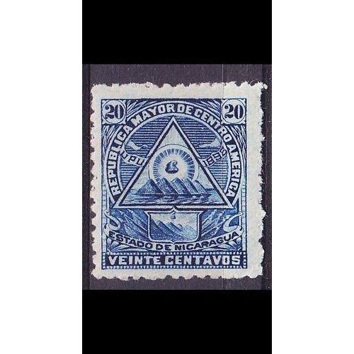 NICARAGUA [1898] MiNr 0104 X ( */mh )