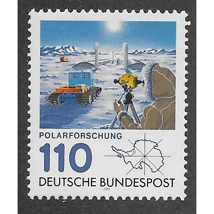 GER 1981 U/M 110pf 'POLAR RESEARCH' (EBID62-149)