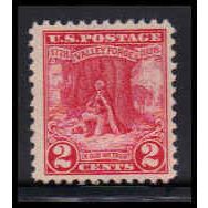 645 2c Valley Forge Fine MNH O1513