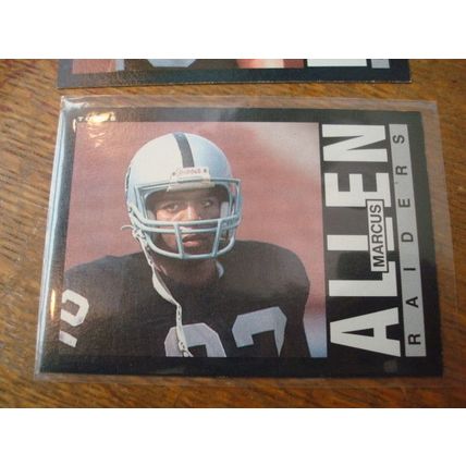 1985 Topps, 2-cards, Howie Long, Marcus Allen