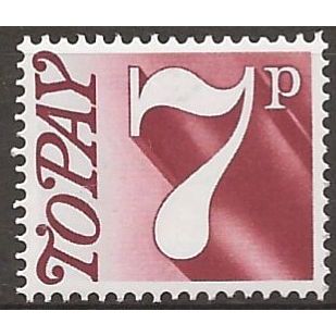1970 D83 7p Postage Due Unmounted Mint ....