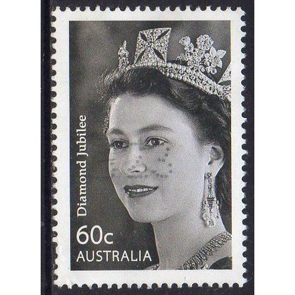 Australia 2012 Queen's Diamond Jubilee 60c Used