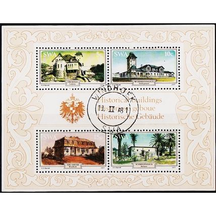 South West Africa. 1977 Miniature Sheet S.G.MS310 Used