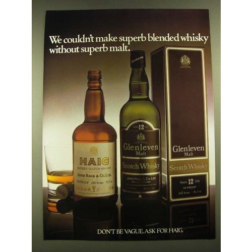 1979 Haig Scotch Ad - Superb Malt