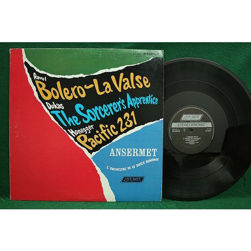 Ansermet - Ravel: Bolero/La Valse/Dukas/Honegger - CS 6367 (40-5615) - NM