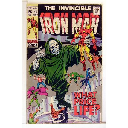 Iron Man (Vol 1) # 019 FN- RS003 AMERICAN COMICS