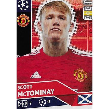 Topps UEFA Champions League 2020/21 Stickers: MUN9 - McTominay