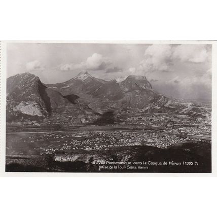 Grenoble Panoramique France Postcard unused VGC