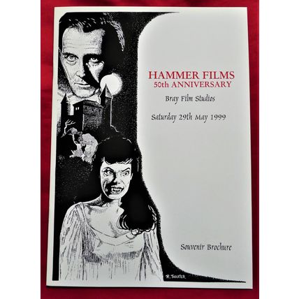 HAMMER FILMS 50th ANNIVERSARY (1999) Vintage Souvenir Brochure