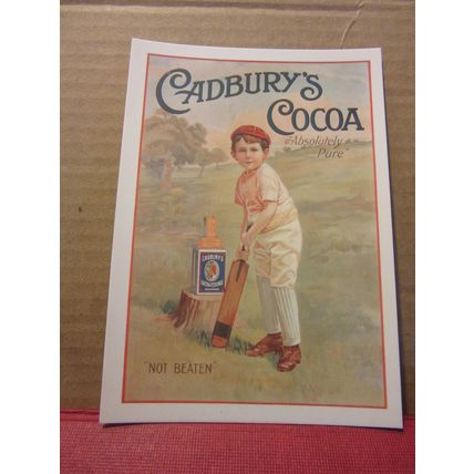 CADBURY'S COCOA unused postcard Mumbles Railway cards MRP/75 =