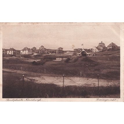 Netherlands Badplaats Noordwijk Antique Postcard