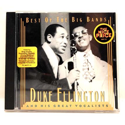 Duke Ellington & His Great Vocalists Best of The Big Bands 1995 Music CD (Z29D)