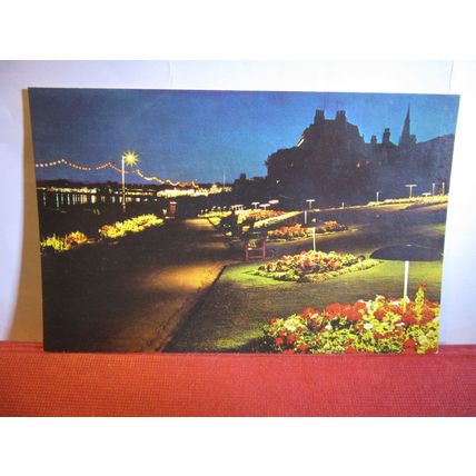 THE ILLUMINATIONS, WEYMOUTH, DORSET. unused postcard dated 1968 =