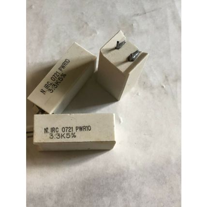 Lot 77 Siemens IRC Switch PWR103301J,PWR-10-3.3K-5 N IRC 0721 PWR10 3.3K5%,BM,AV
