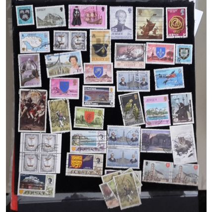 REGIONALS JERSEY GUERNSEY MAN ISLE MIX 39 DIFFERENT STAMPS + 11 DUPS = 50 STAMPS