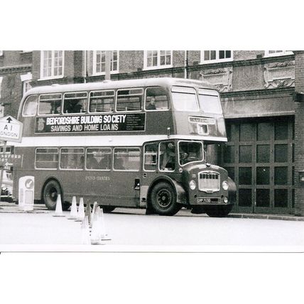 Black & White Photograph of United Counties Omnibus Co. Ltd. - GRP 703D