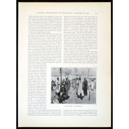 SLAVE MARKET 1893 Frank Brangwyn VICTORIAN PRINT