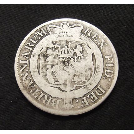 1818 George lll Silver Half Crown 0.925