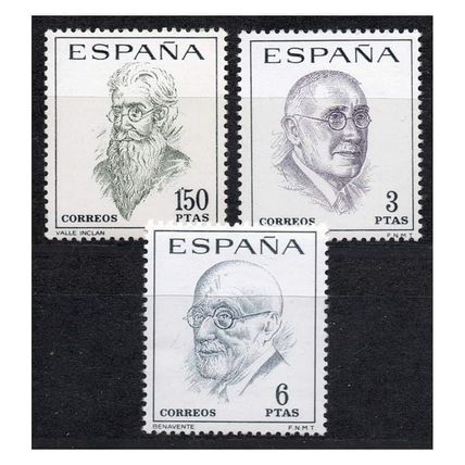 Spain 1966 [SLL] Series of Spanish Literary Figures. Centenarians (MNH)